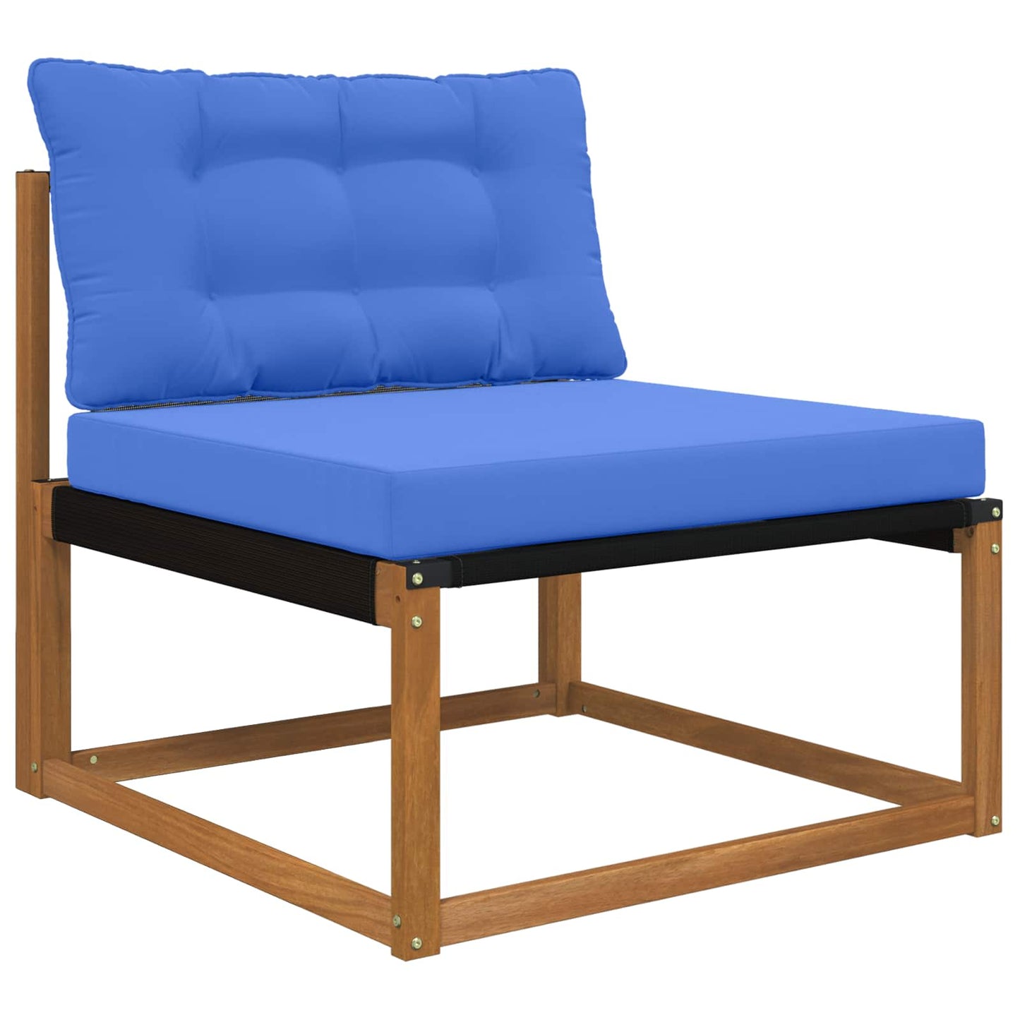 Udendørs Sofa Pude Polyester Kongelig blå 80 x 68,5 x 8 cm