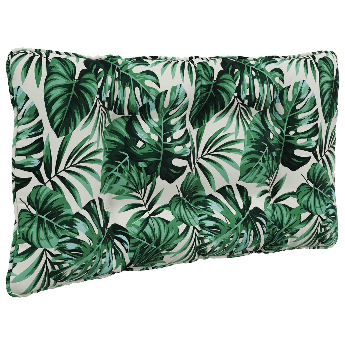 Udendørs Sofa Pude Polyester Bladmønster 80 x 68,5 x 8 cm
