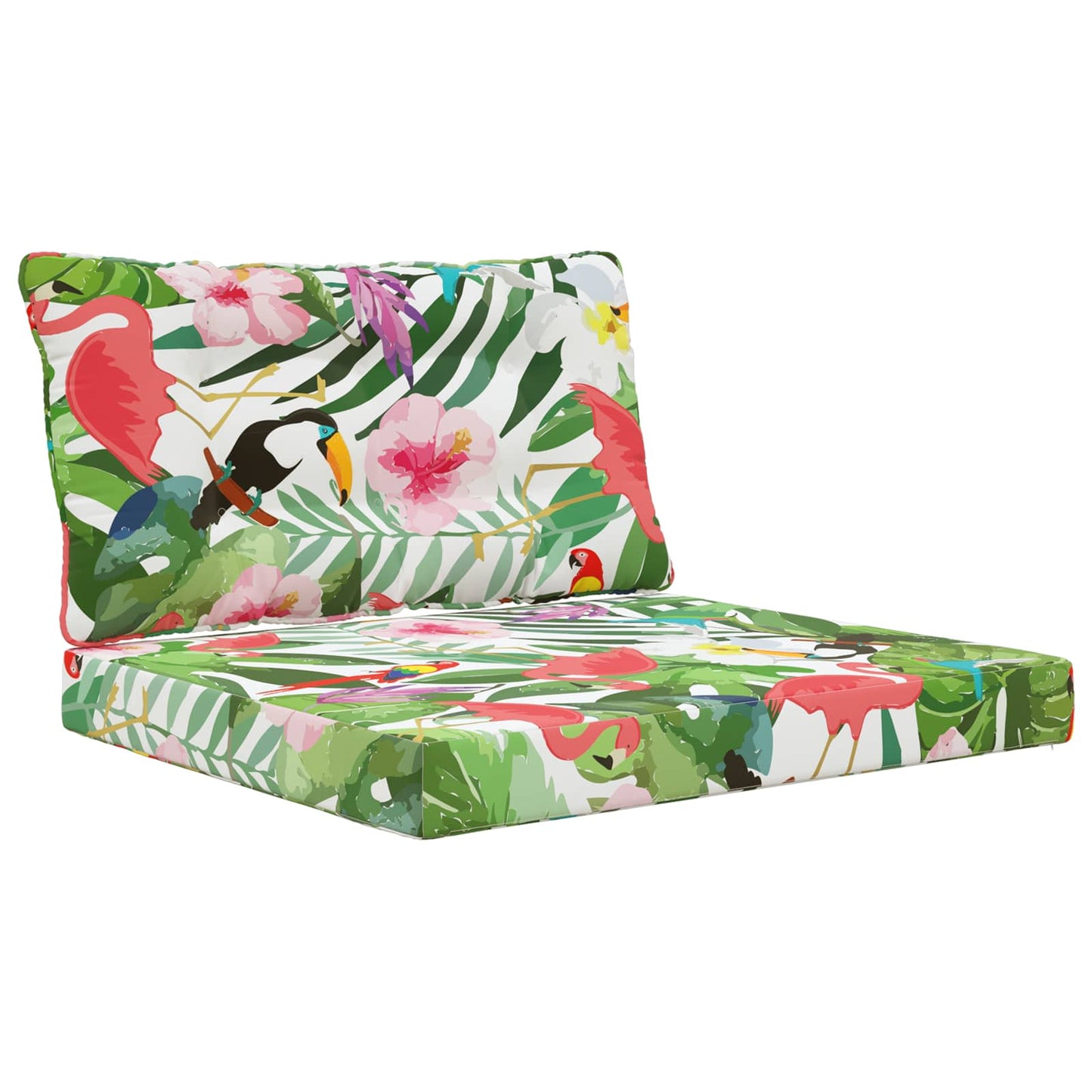 Udendørs Sofa Pude Polyester farverig 80 x 68,5 x 8 cm