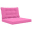 Udendørs Sofa Pude Polyester Lyserød 80 x 68,5 x 8 cm