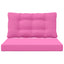 Udendørs Sofa Pude Polyester Lyserød 80 x 68,5 x 8 cm