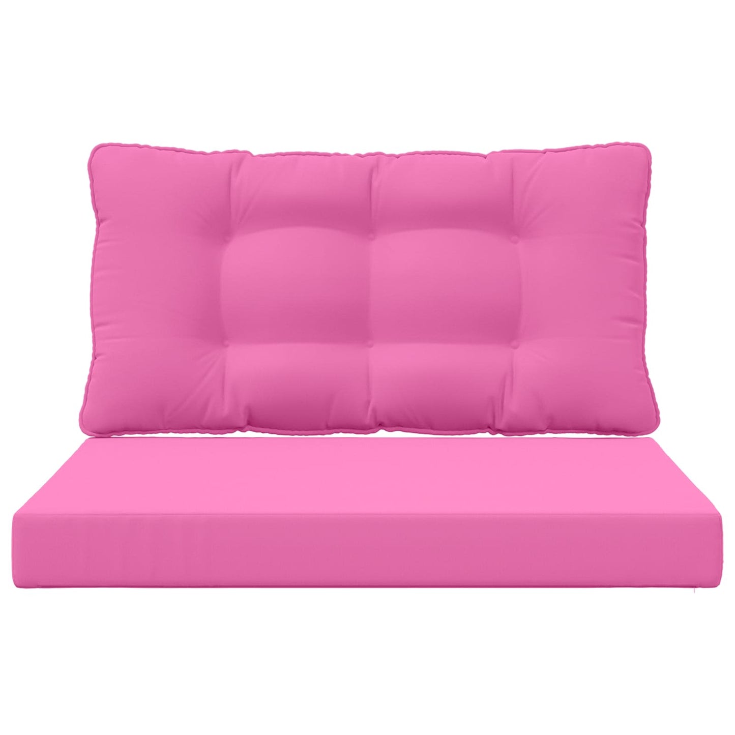 Udendørs Sofa Pude Polyester Lyserød 80 x 68,5 x 8 cm