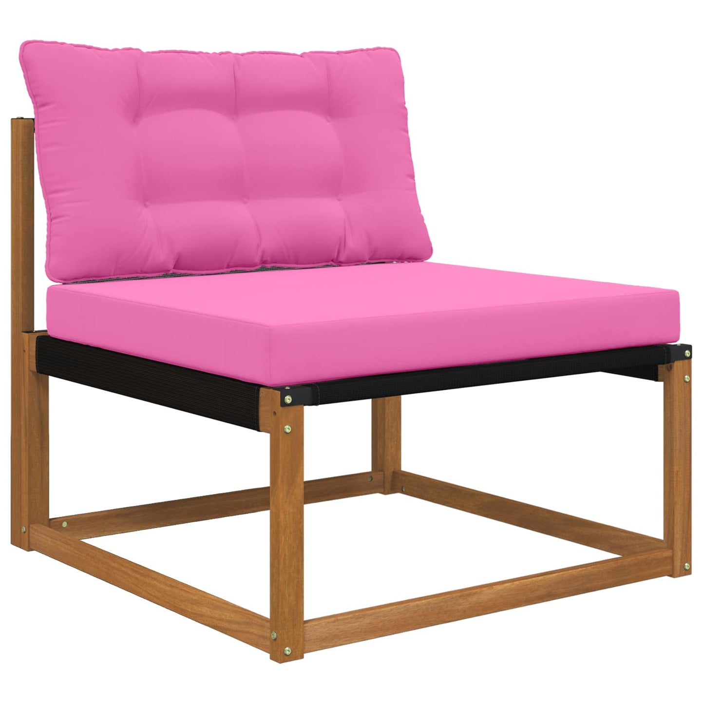 Udendørs Sofa Pude Polyester Lyserød 80 x 68,5 x 8 cm