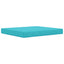 Udendørs Sofa Pude Polyester Turkis 80 x 68,5 x 8 cm