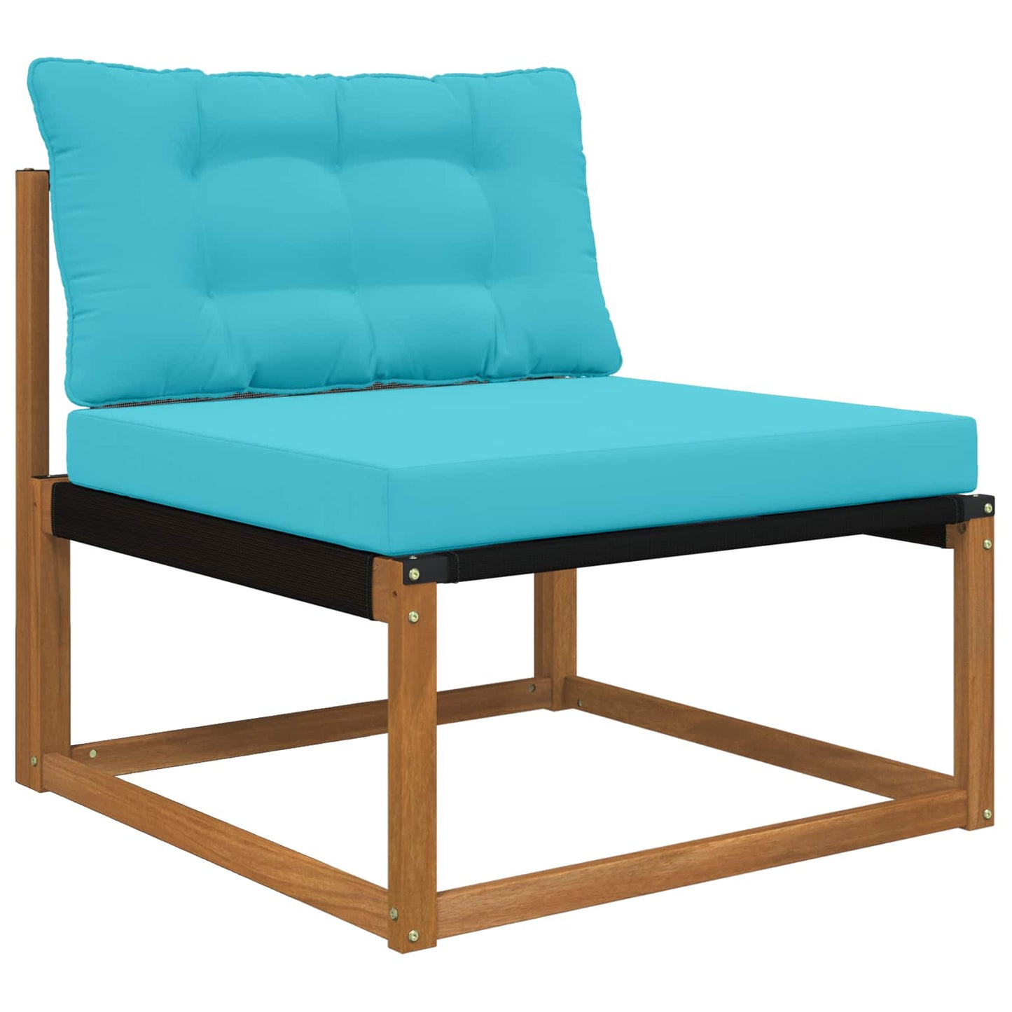 Udendørs Sofa Pude Polyester Turkis 80 x 68,5 x 8 cm