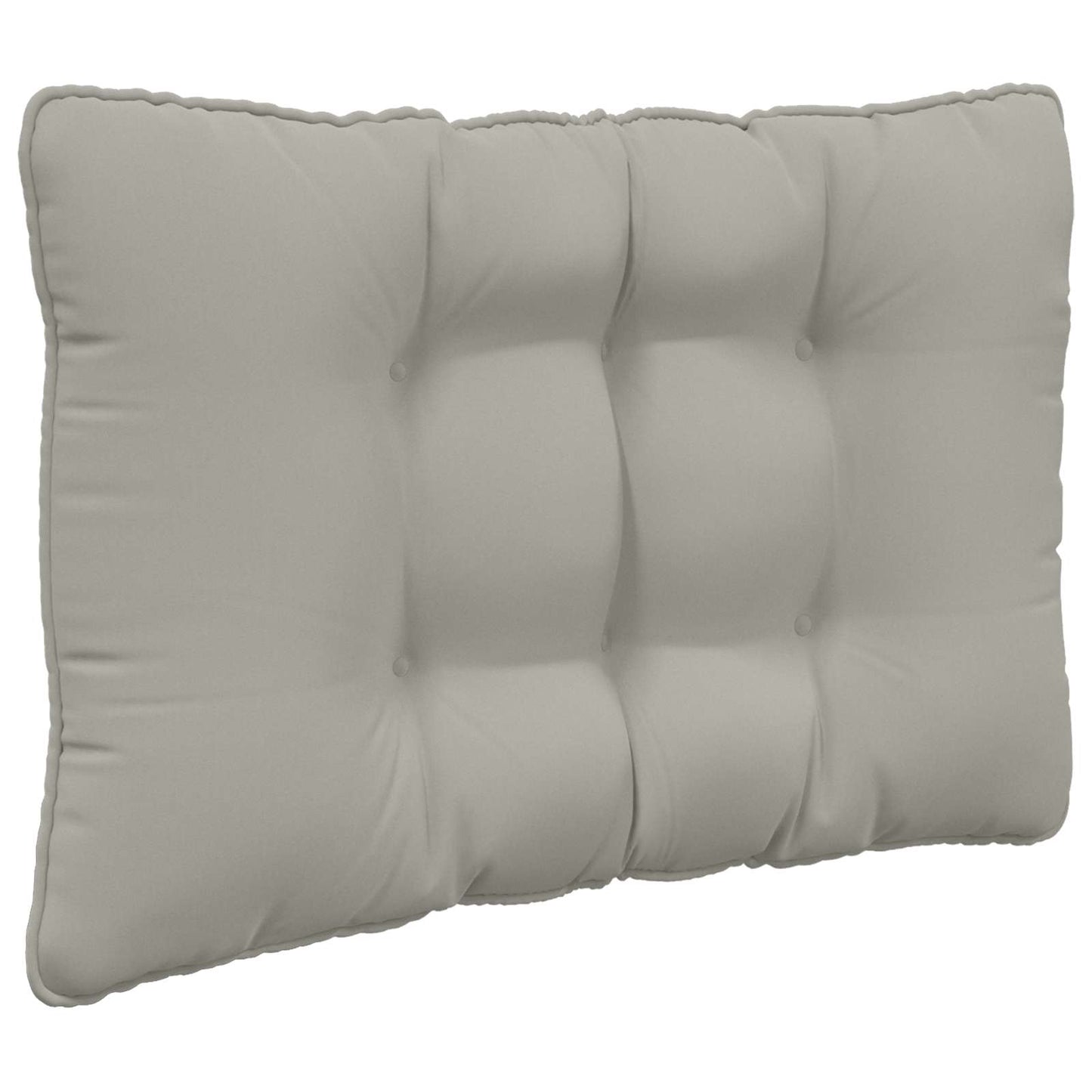 Udendørs Sofa Pude Polyester Grå 80 x 43 x 10 cm