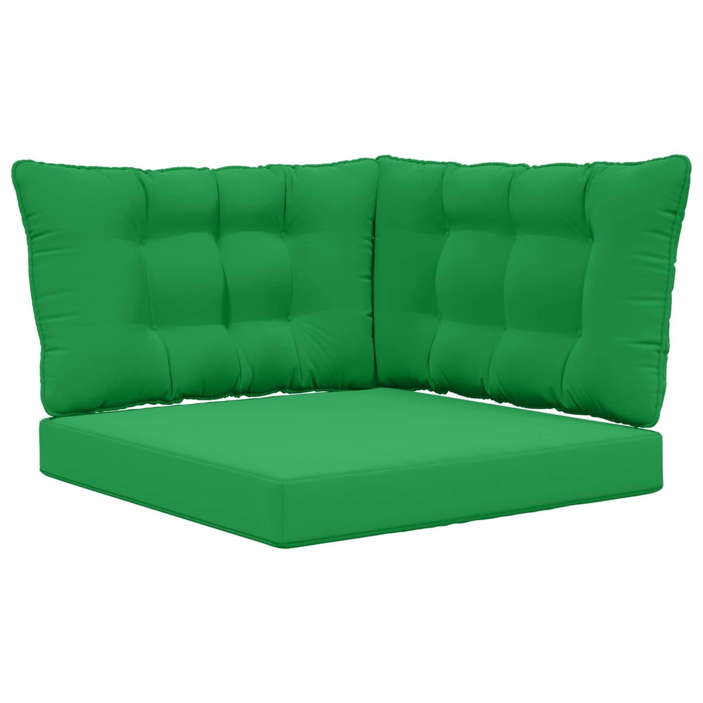 Udendørs Sofa Pude Polyester Grøn 80 x 43 x 10 cm