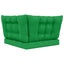 Udendørs Sofa Pude Polyester Grøn 80 x 43 x 10 cm