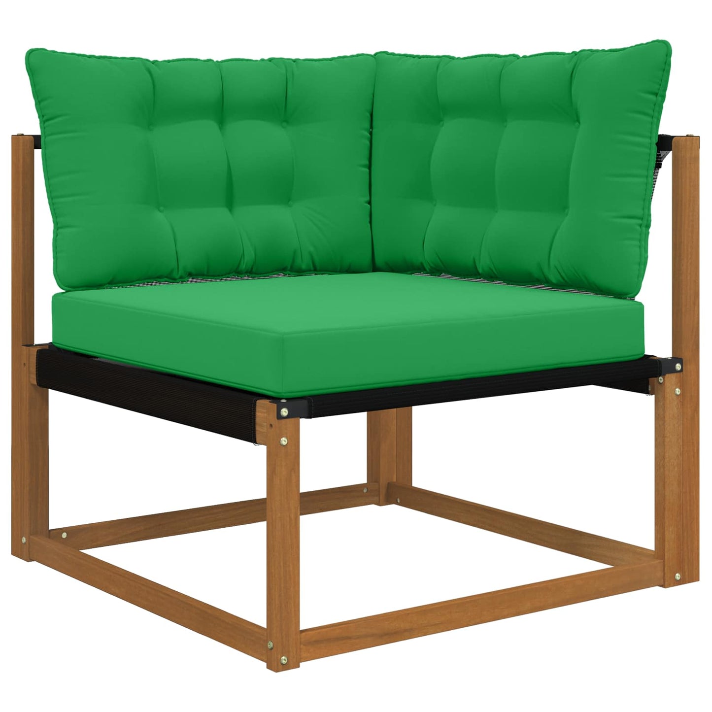 Udendørs Sofa Pude Polyester Grøn 80 x 43 x 10 cm