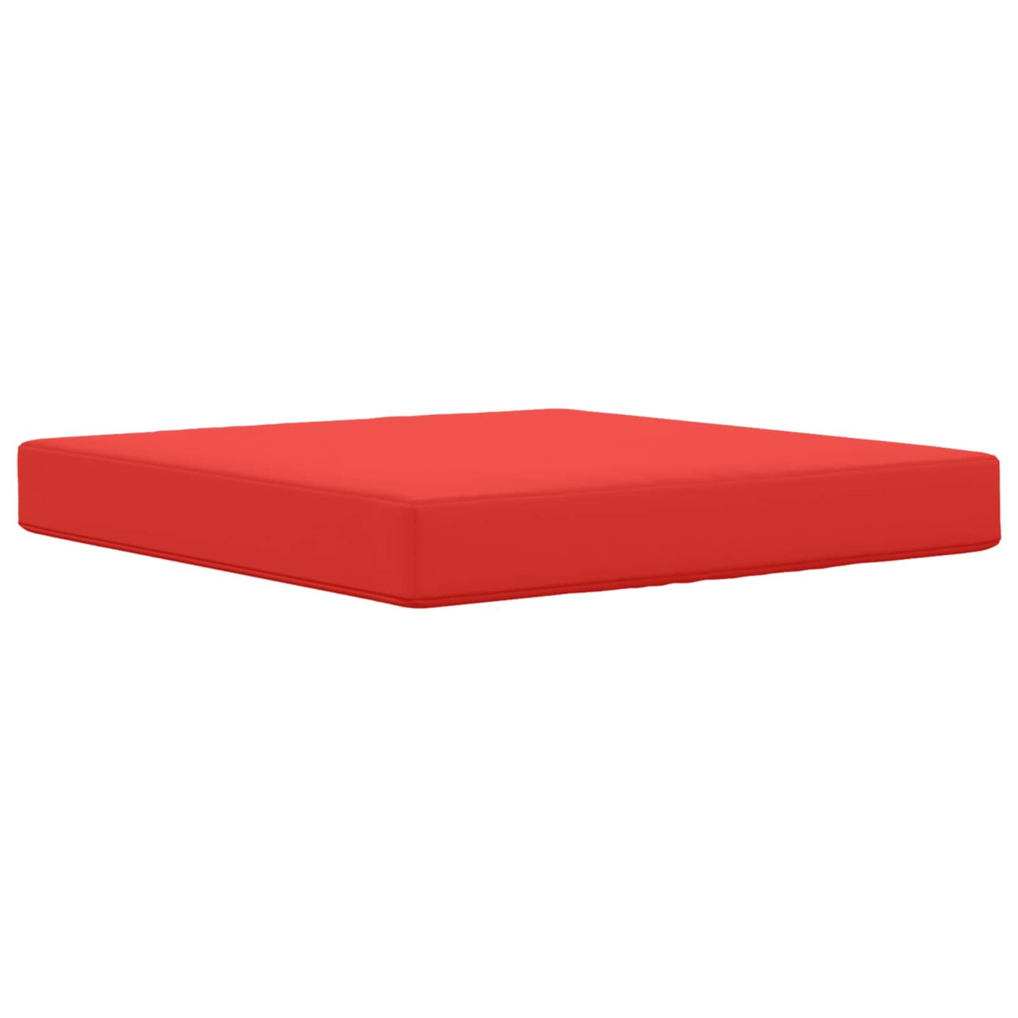Udendørs Sofa Pude Polyester Rød 80 x 43 x 10 cm
