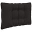 Udendørs Sofa Pude Polyester Sort 80 x 43 x 10 cm
