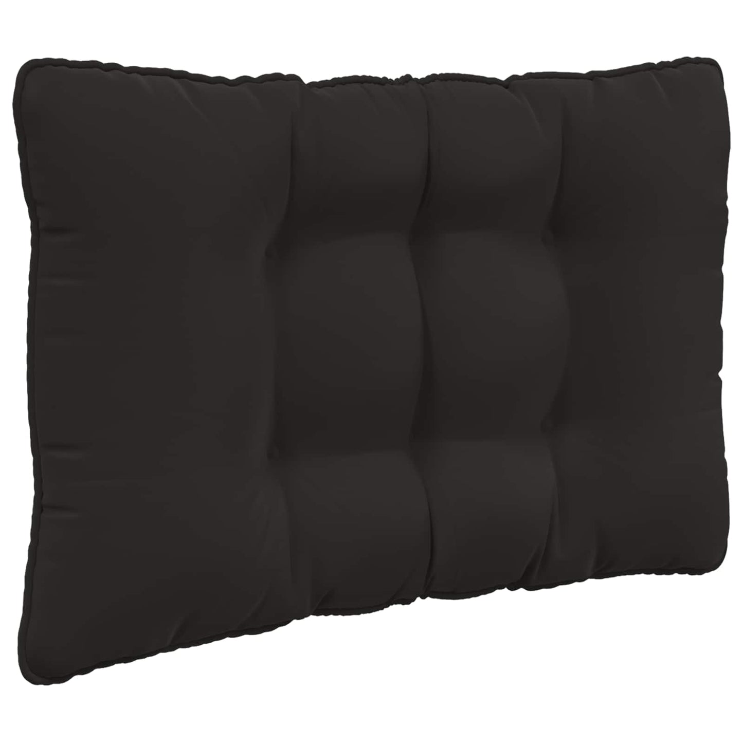 Udendørs Sofa Pude Polyester Sort 80 x 43 x 10 cm