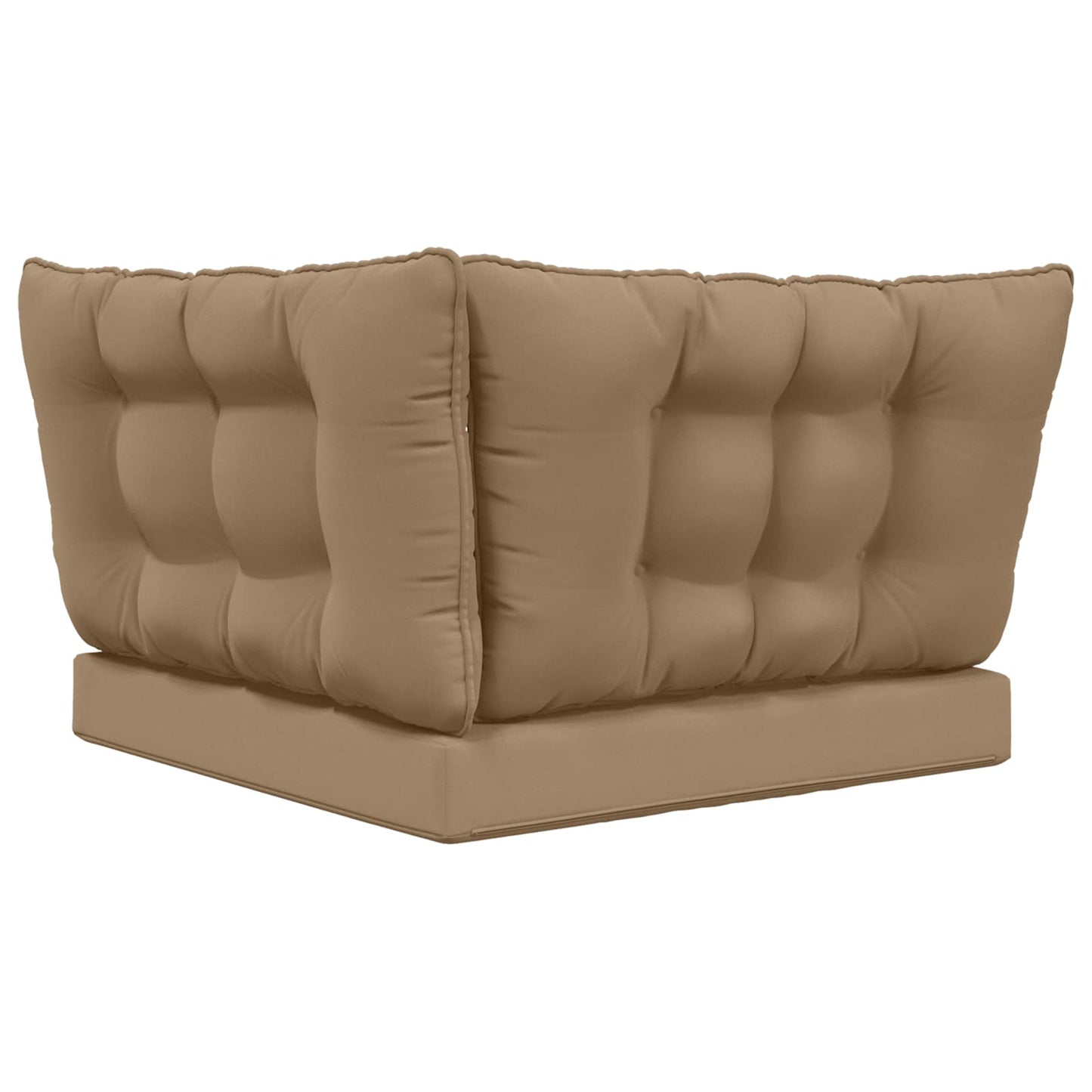 Udendørs Sofa Pude Polyester Gråbrun 80 x 43 x 10 cm