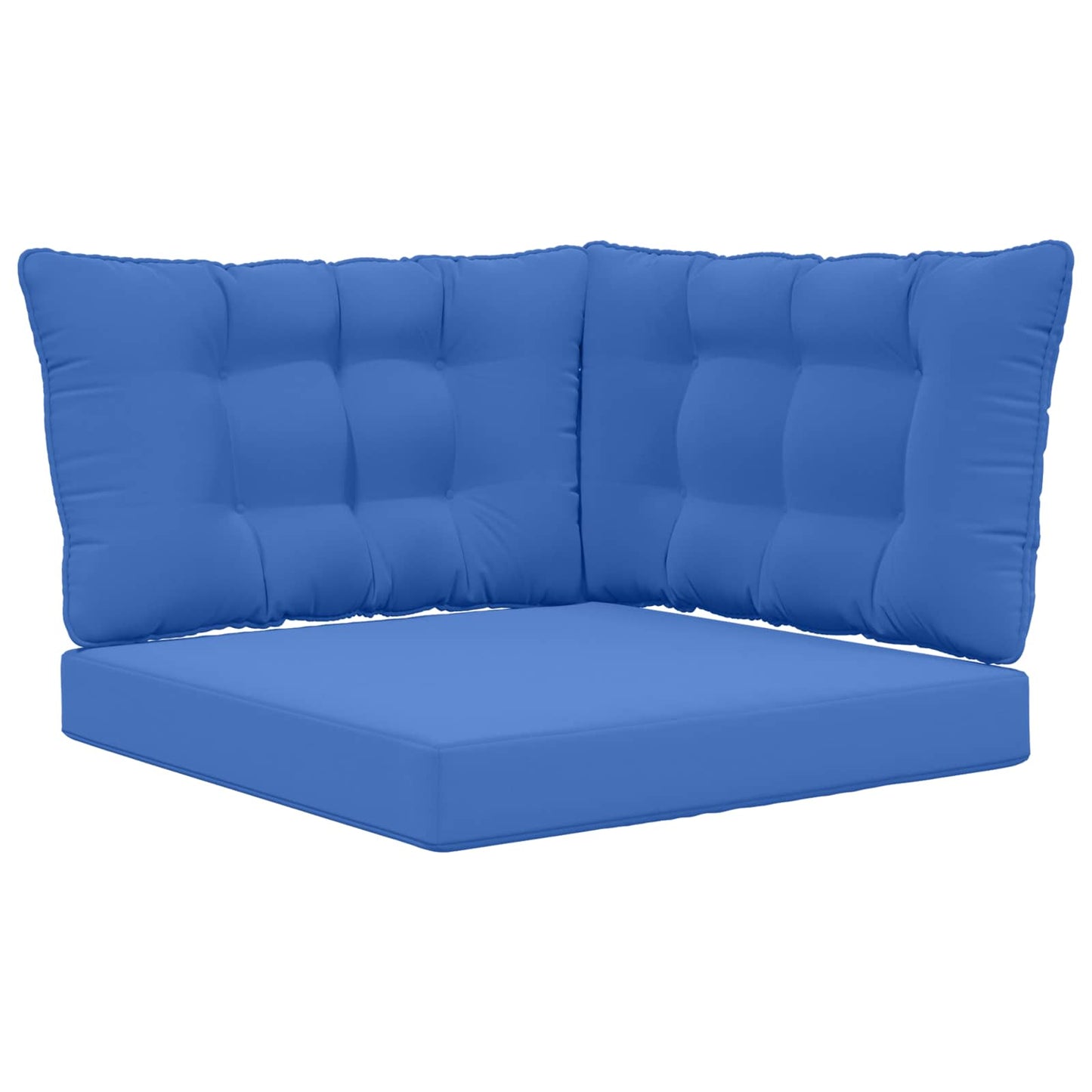 Udendørs Sofa Pude Polyester Kongelig blå 80 x 43 x 10 cm