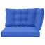 Udendørs Sofa Pude Polyester Kongelig blå 80 x 43 x 10 cm