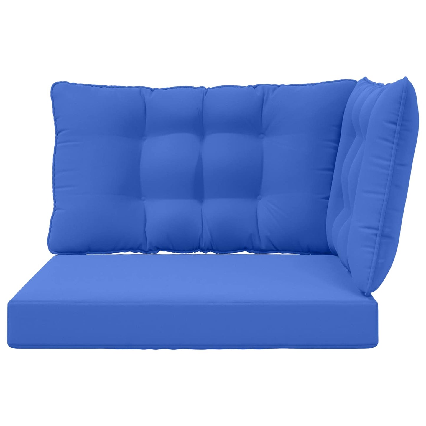 Udendørs Sofa Pude Polyester Kongelig blå 80 x 43 x 10 cm