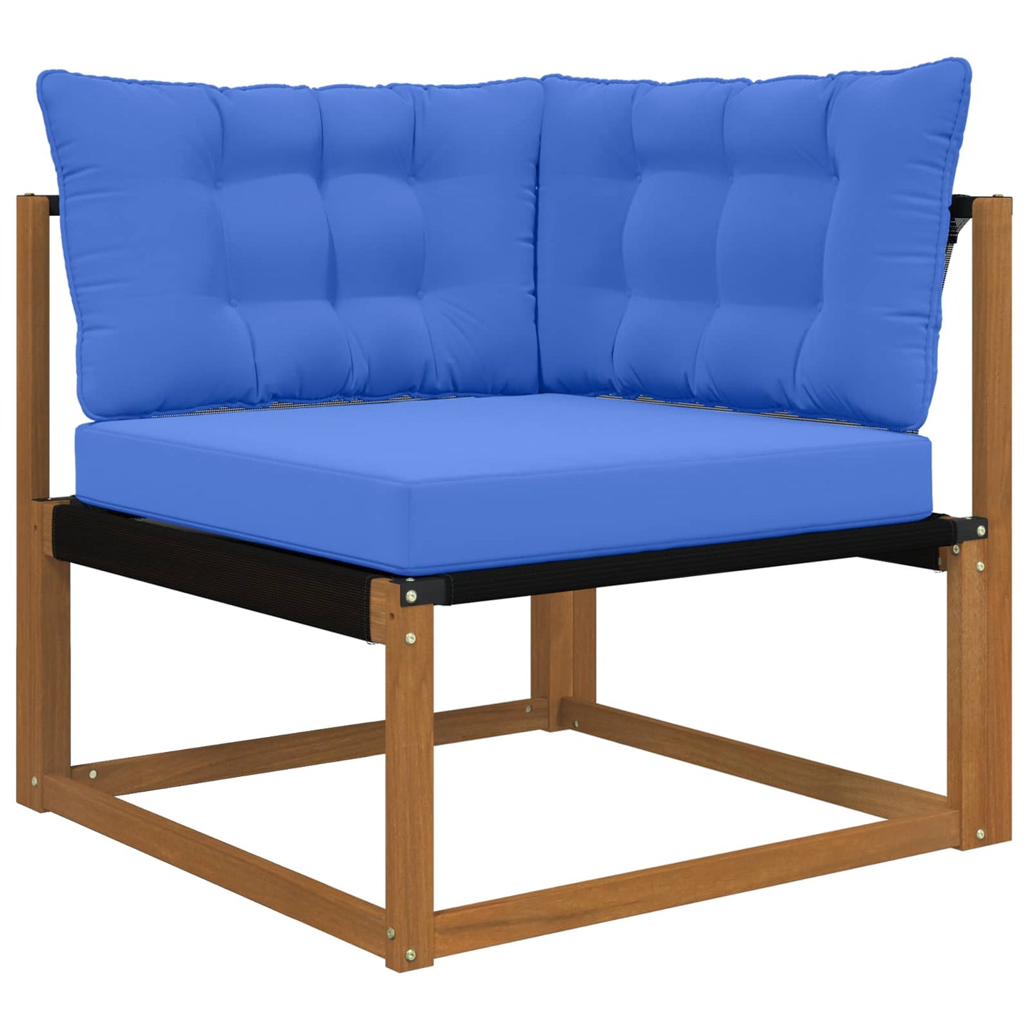 Udendørs Sofa Pude Polyester Kongelig blå 80 x 43 x 10 cm