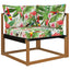Udendørs Sofa Pude Polyester farverig 80 x 43 x 10 cm