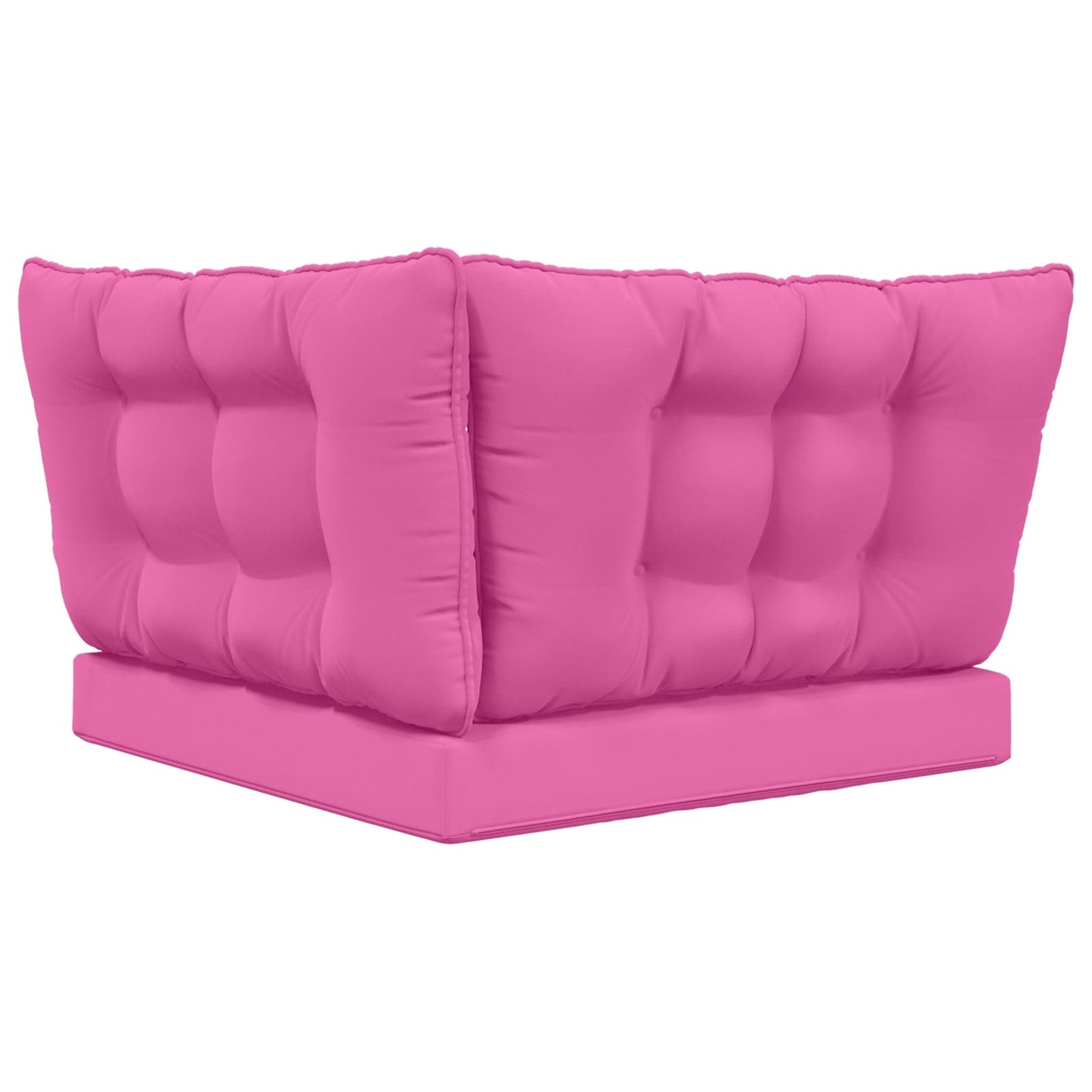Udendørs Sofa Pude Polyester Lyserød 80 x 43 x 10 cm