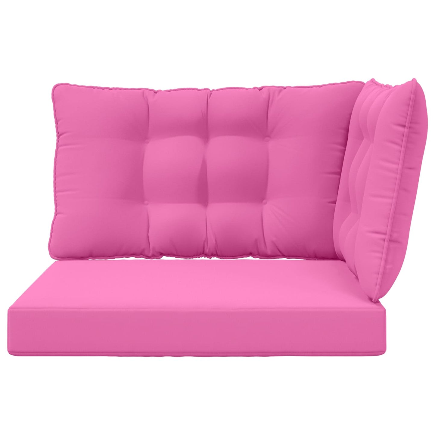 Udendørs Sofa Pude Polyester Lyserød 80 x 43 x 10 cm