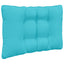 Udendørs Sofa Pude Polyester Turkis 80 x 43 x 10 cm