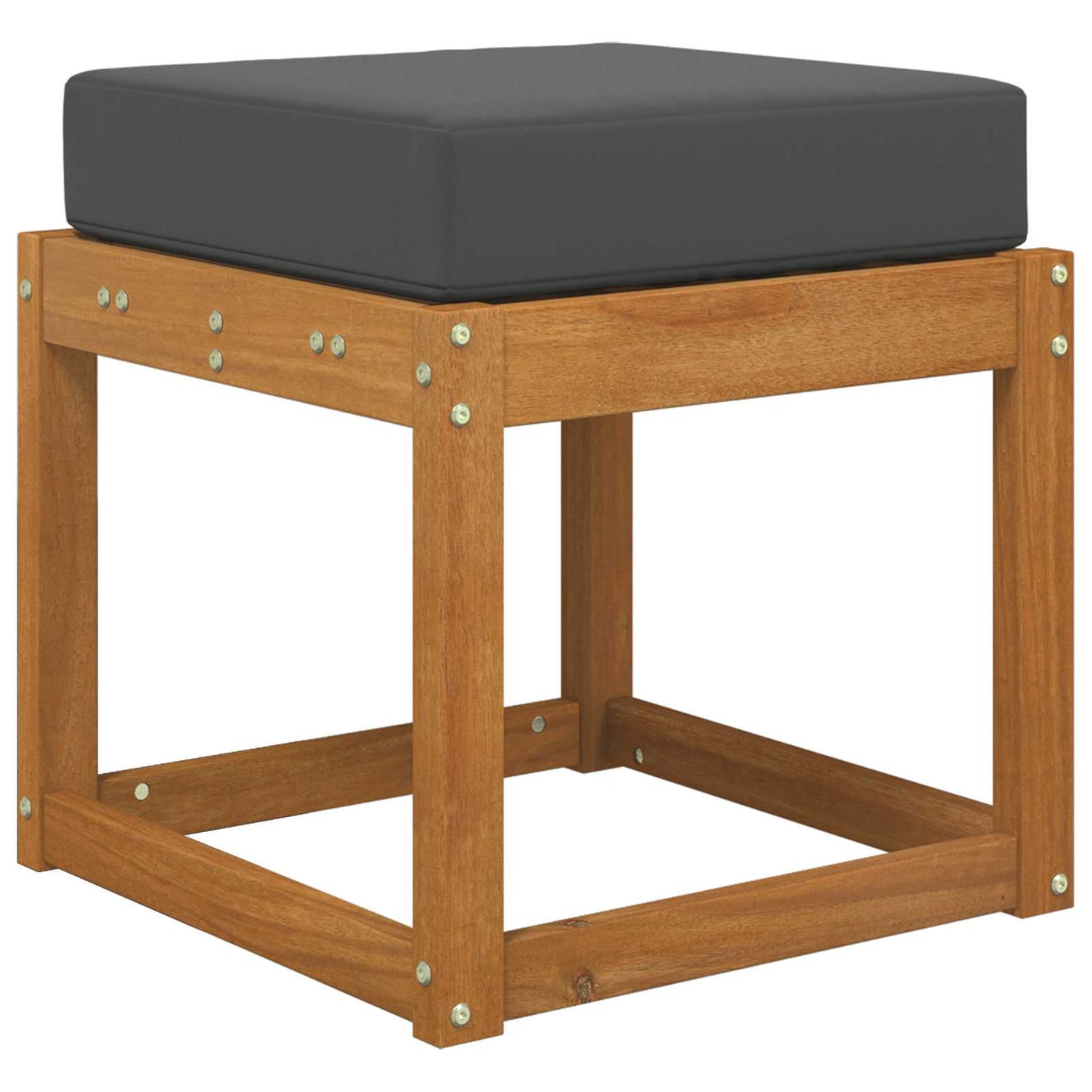 Udendørs Sædepude Antracit 40 x 40 x 8 cm 100% polyester