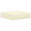 Udendørs Sædepude Creme 40 x 40 x 8 cm 100% polyester