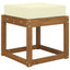 Udendørs Sædepude Creme 40 x 40 x 8 cm 100% polyester