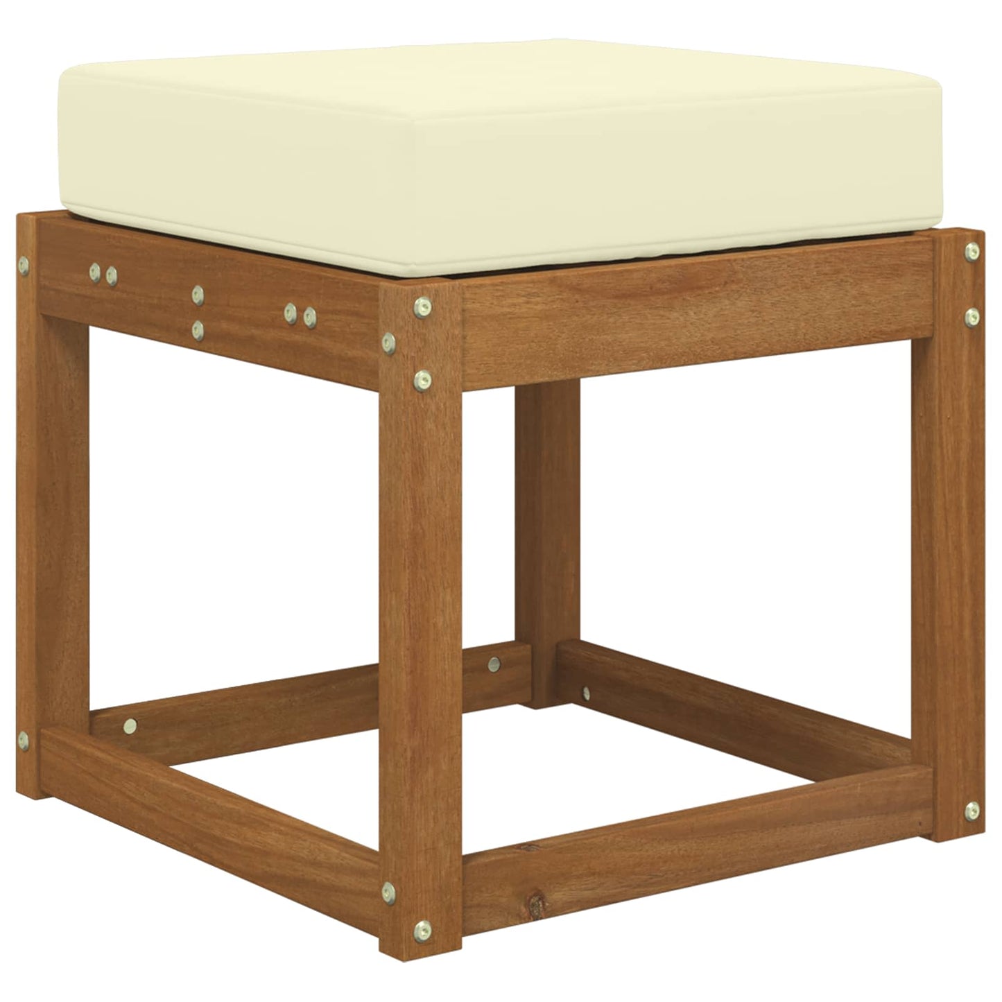 Udendørs Sædepude Creme 40 x 40 x 8 cm 100% polyester