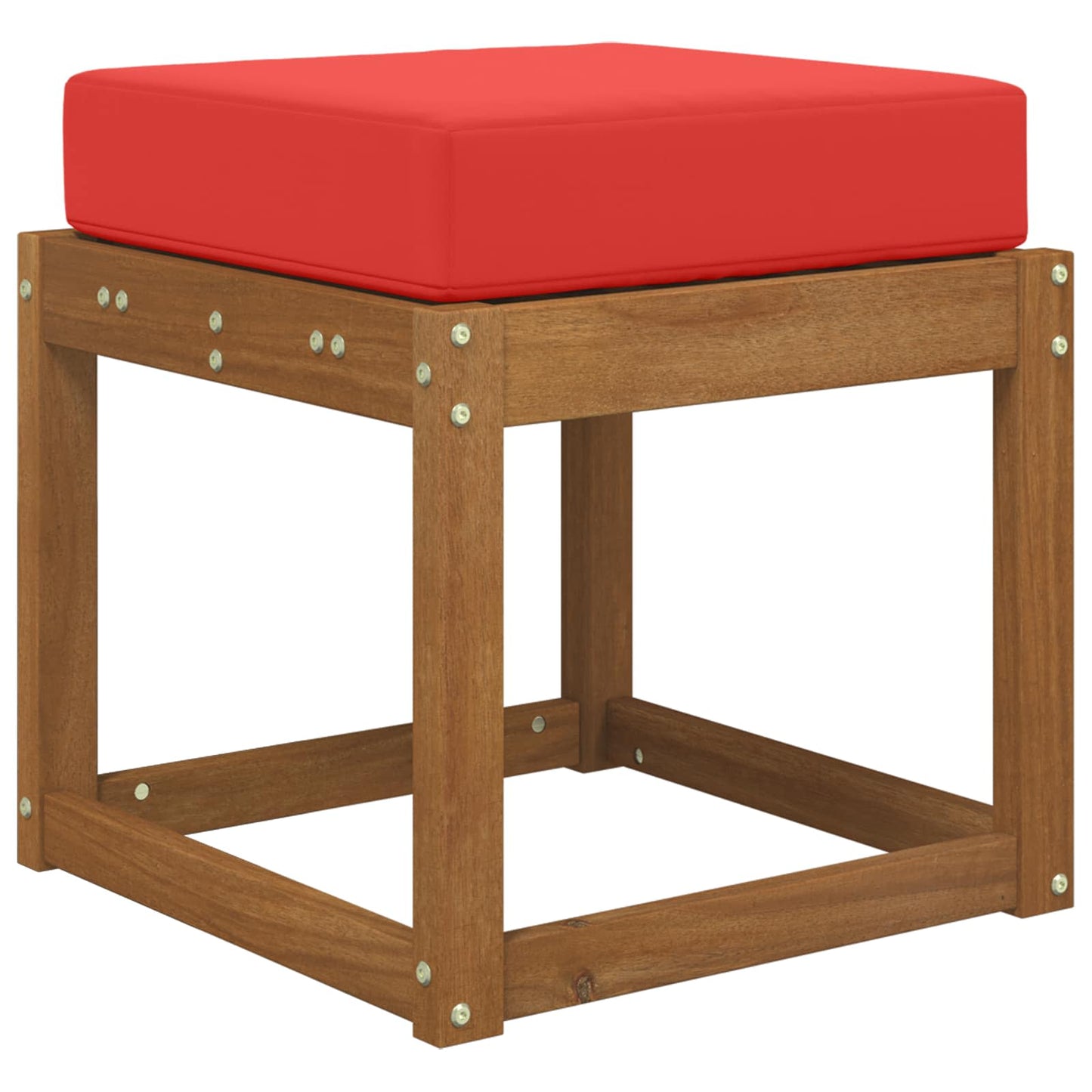 Udendørs Sædepude Rød 40 x 40 x 8 cm 100% polyester