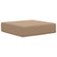 Udendørs Sædepude Gråbrun 40 x 40 x 8 cm 100% polyester