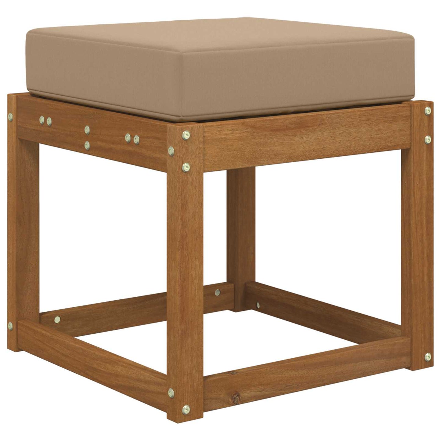 Udendørs Sædepude Gråbrun 40 x 40 x 8 cm 100% polyester