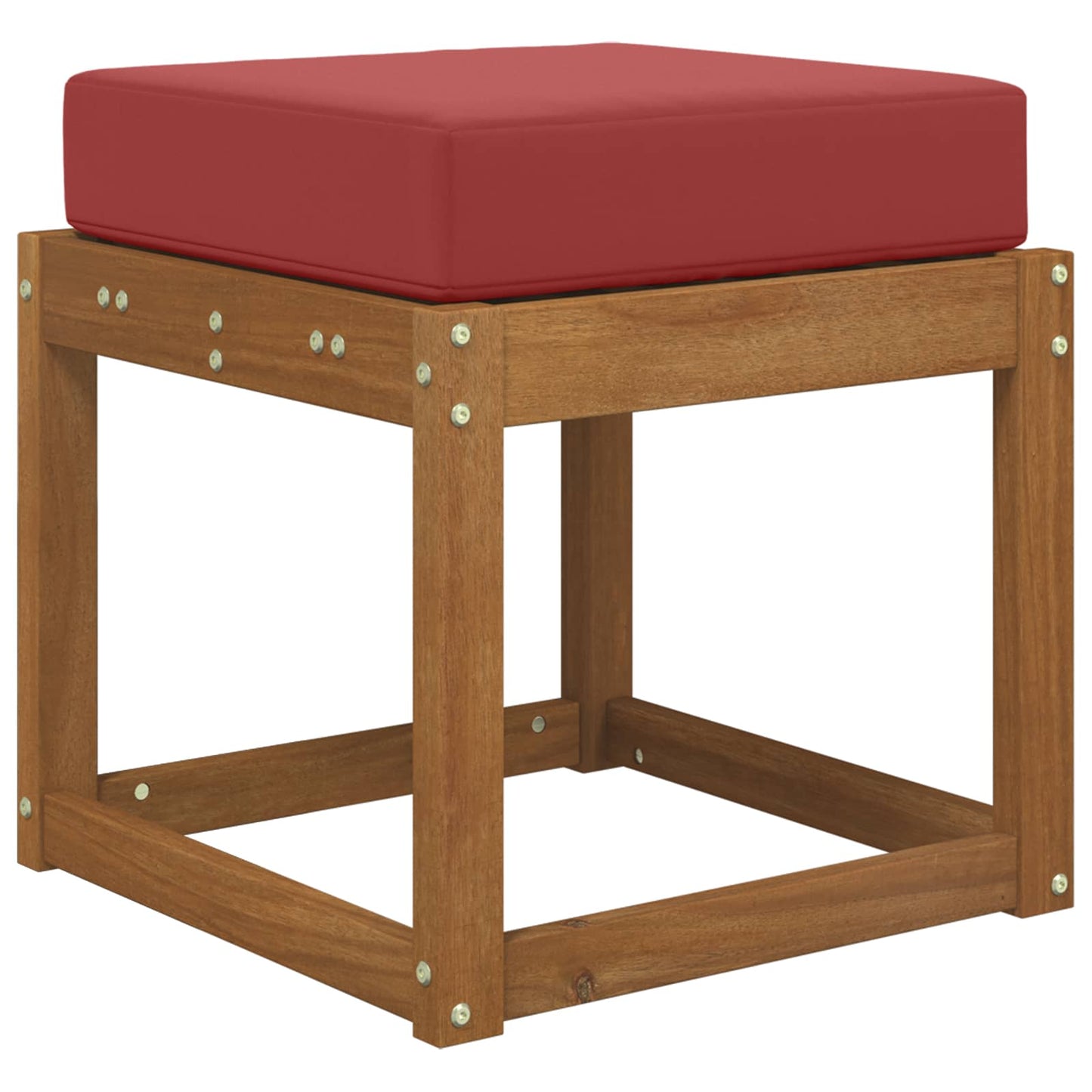 Udendørs Sædepude Vinrød 40 x 40 x 8 cm 100% polyester