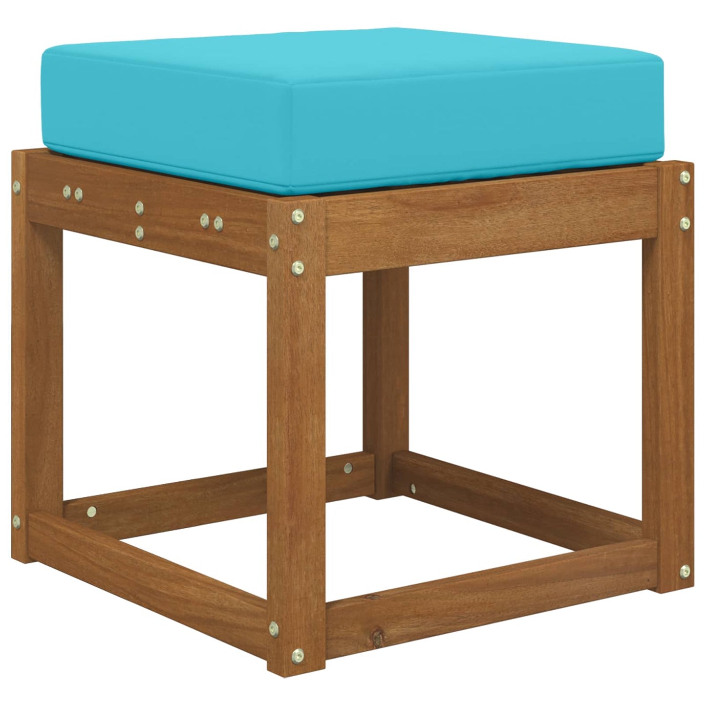 Udendørs Sædepude Turkis 40 x 40 x 8 cm 100% polyester