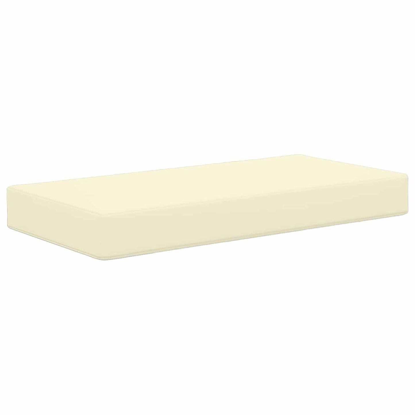 Udendørs Sædepude Creme 80 x 40 x 8 cm 100% polyester