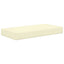 Udendørs Sædepude Creme 80 x 40 x 8 cm 100% polyester