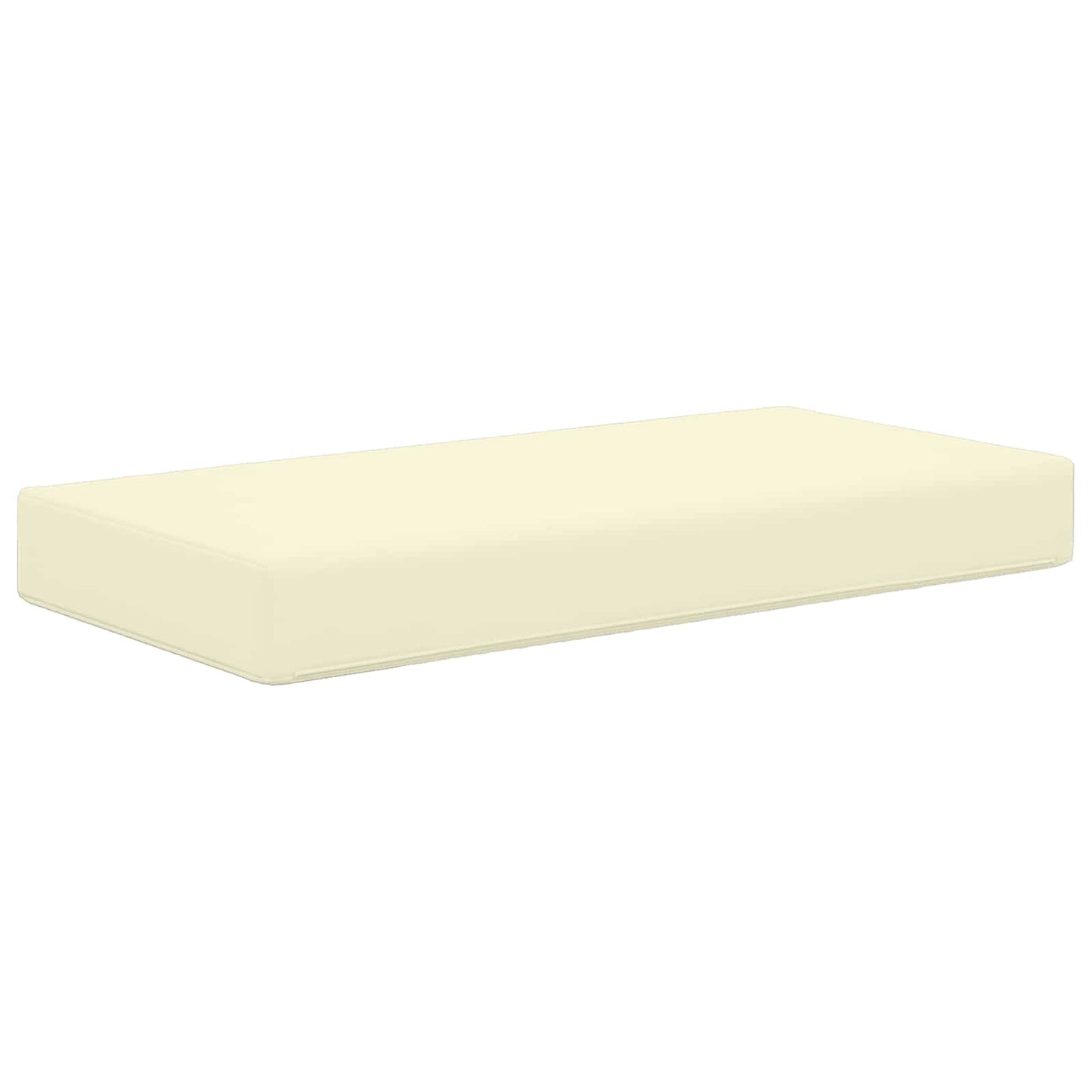 Udendørs Sædepude Creme 80 x 40 x 8 cm 100% polyester