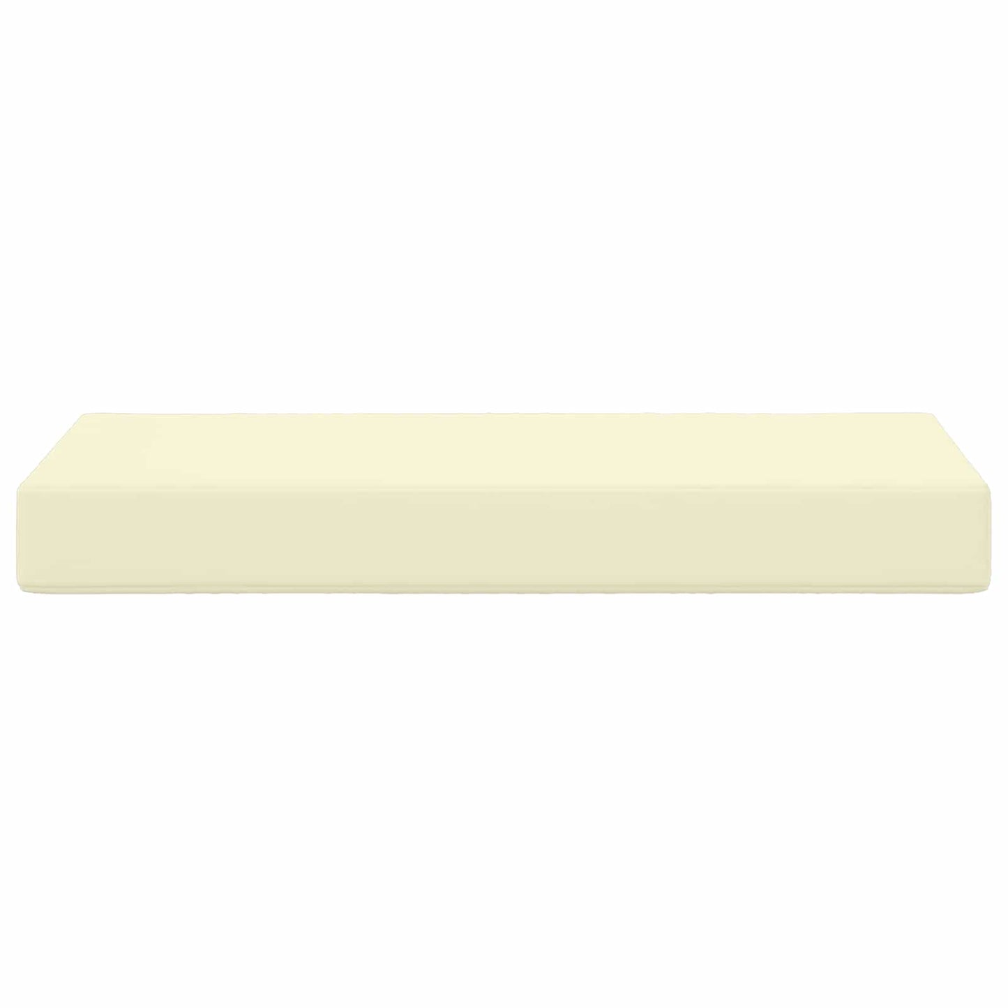Udendørs Sædepude Creme 80 x 40 x 8 cm 100% polyester