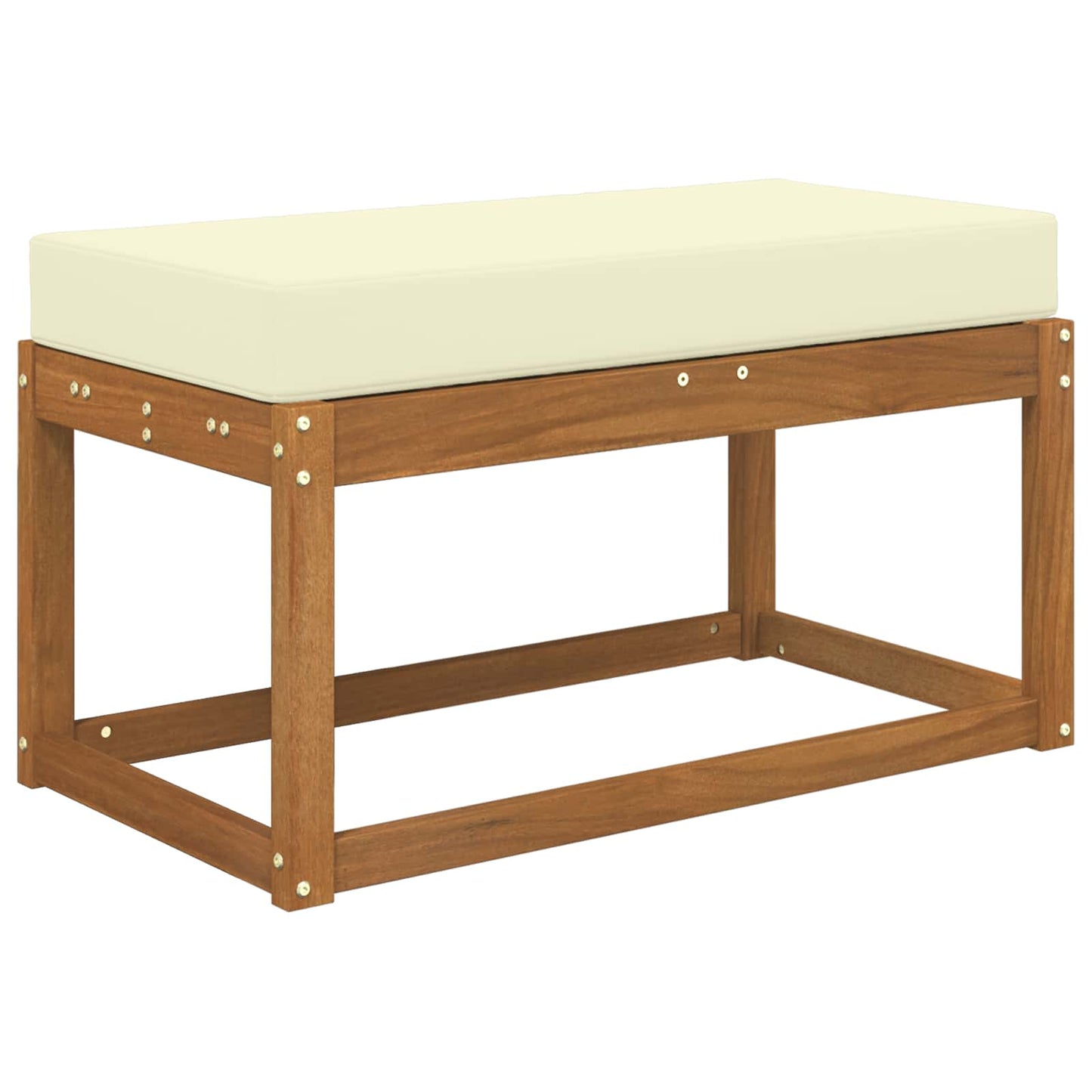 Udendørs Sædepude Creme 80 x 40 x 8 cm 100% polyester