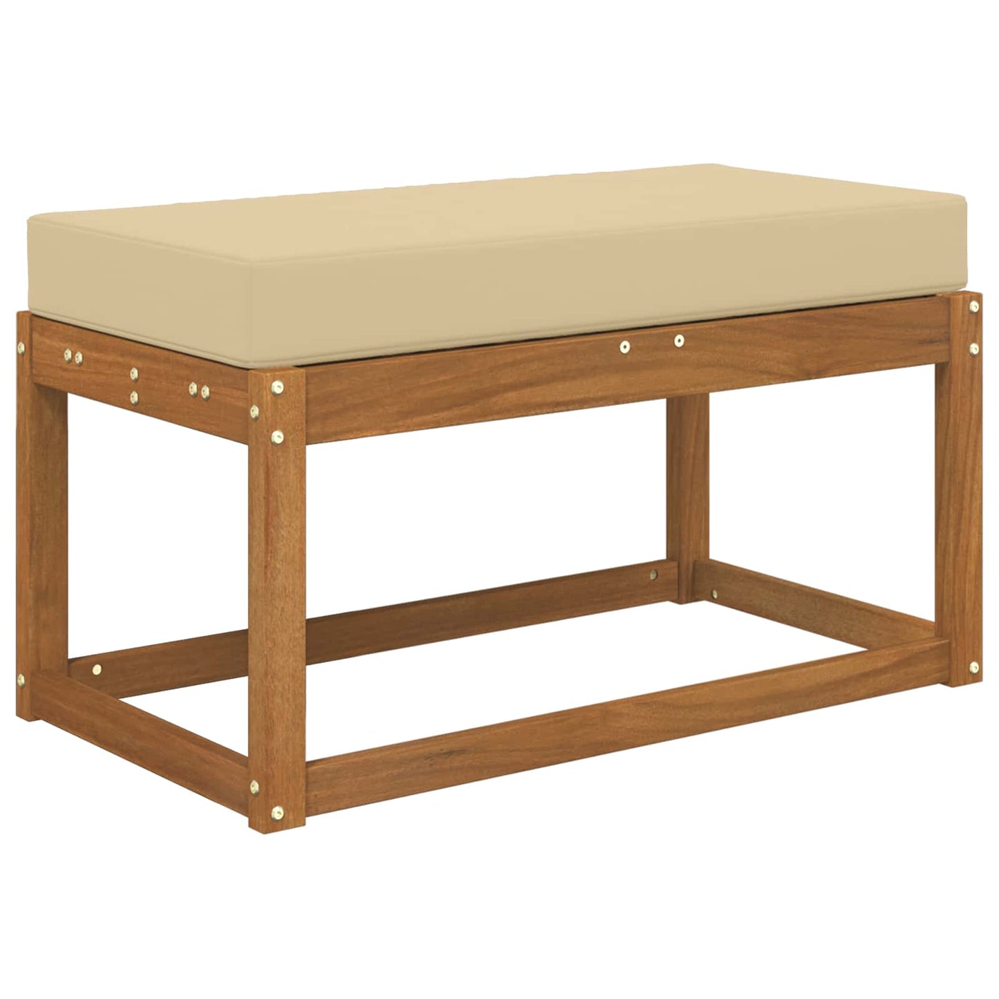 Udendørs Sædepude Beige 80 x 40 x 8 cm 100% polyester