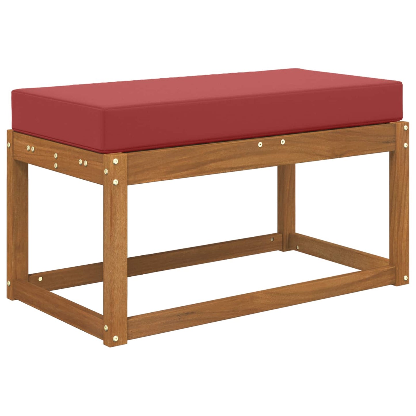 Udendørs Sædepude Vinrød 80 x 40 x 8 cm 100% polyester