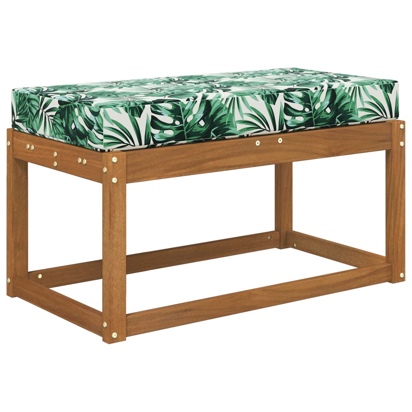 Udendørs Sædepude Tropiske Blade 80 x 40 x 8 cm 100% polyester