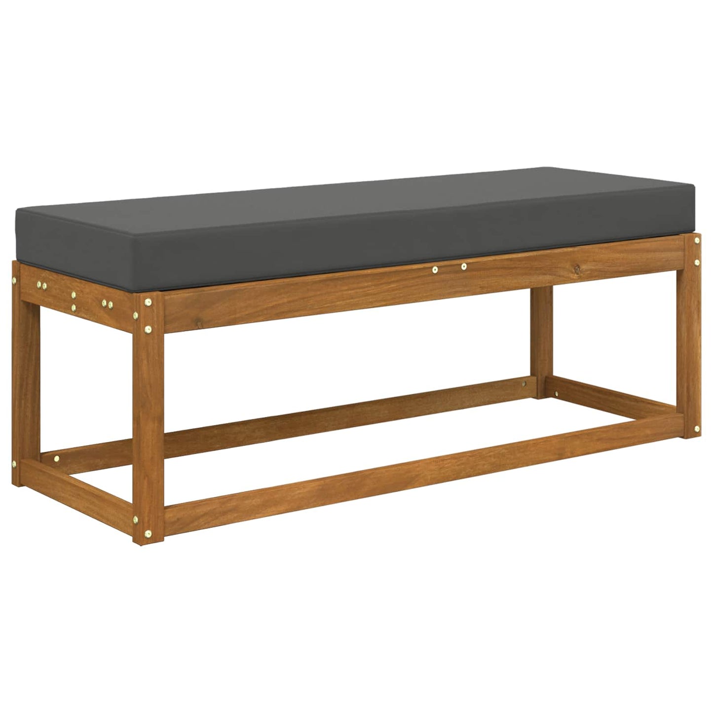 Udendørs Sædepude Antracit 115 x 40 x 8 cm 100% polyester