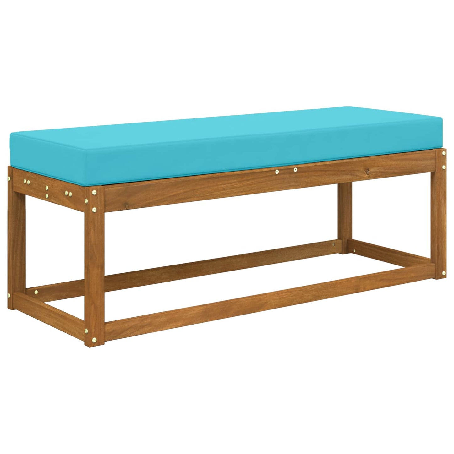 Udendørs Sædepude Turkis 111,5 x 40 x 8 cm 100% polyester