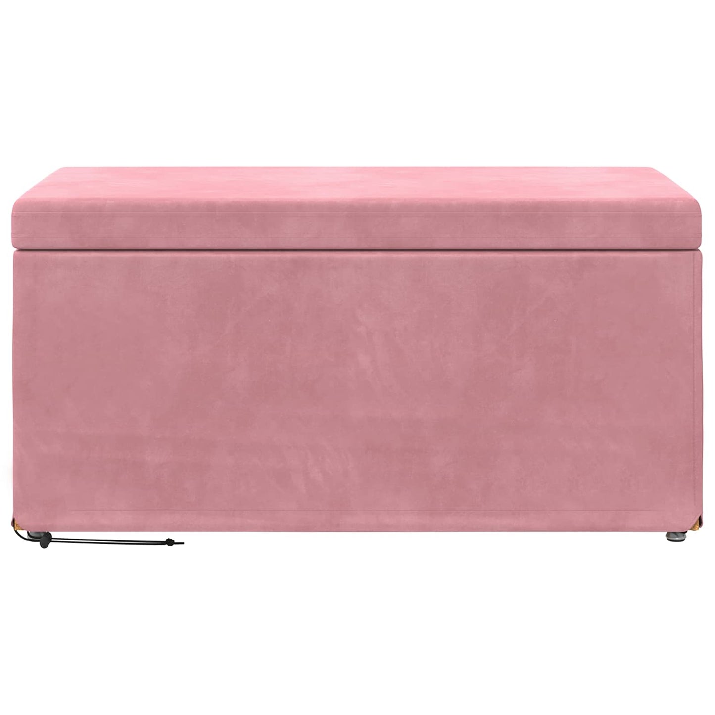 Taburet Lyserød 81 x 41 x 40 cm Velour og konstrueret træ