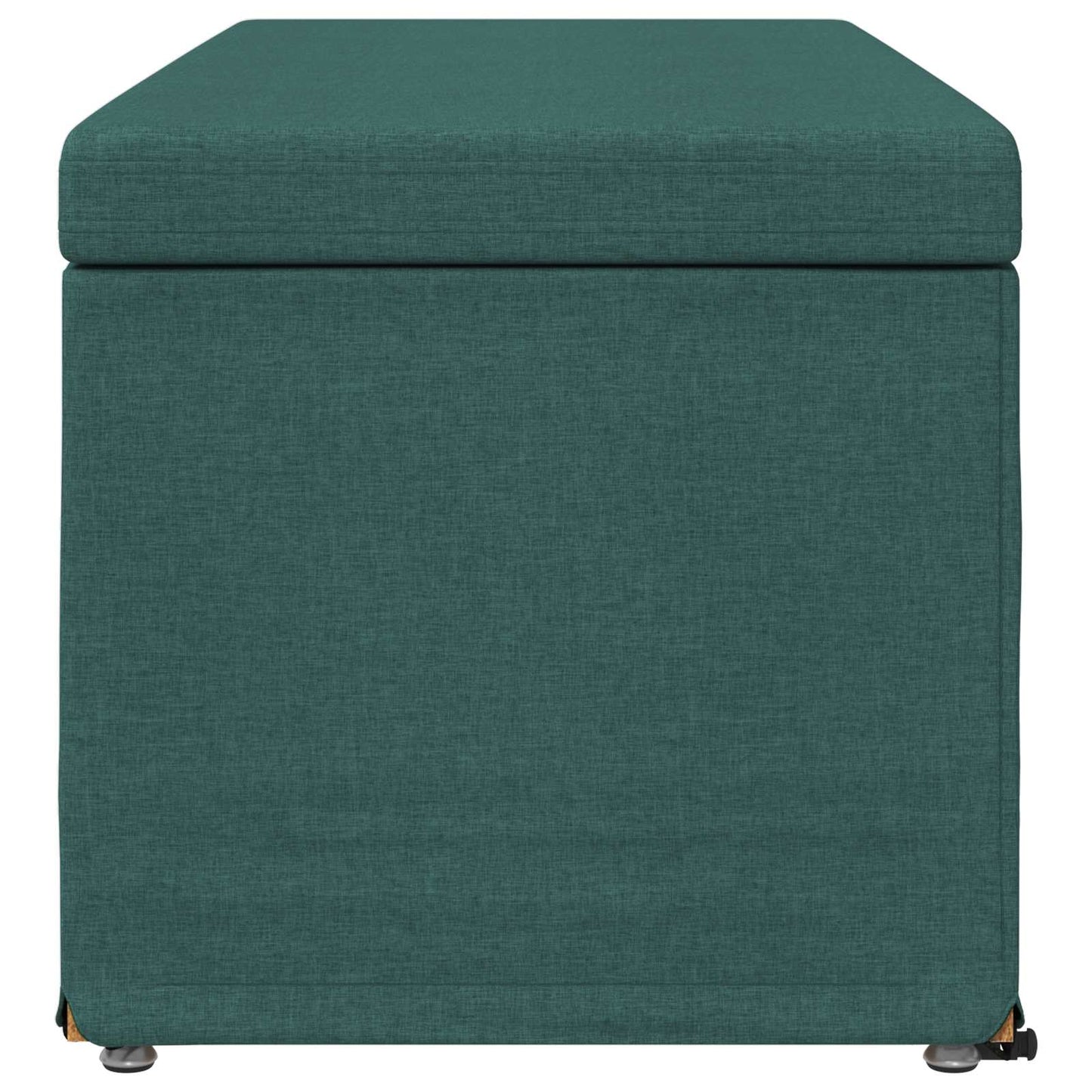Taburet Mørkegrøn 101 x 41 x 40 cm Stof og konstrueret træ