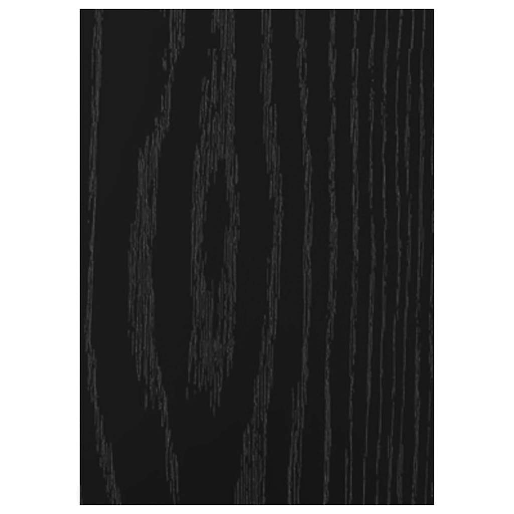 Dekor Panels 12 pcs Sort eg 15 x 21 x 0.27 cm Konstrueret træ