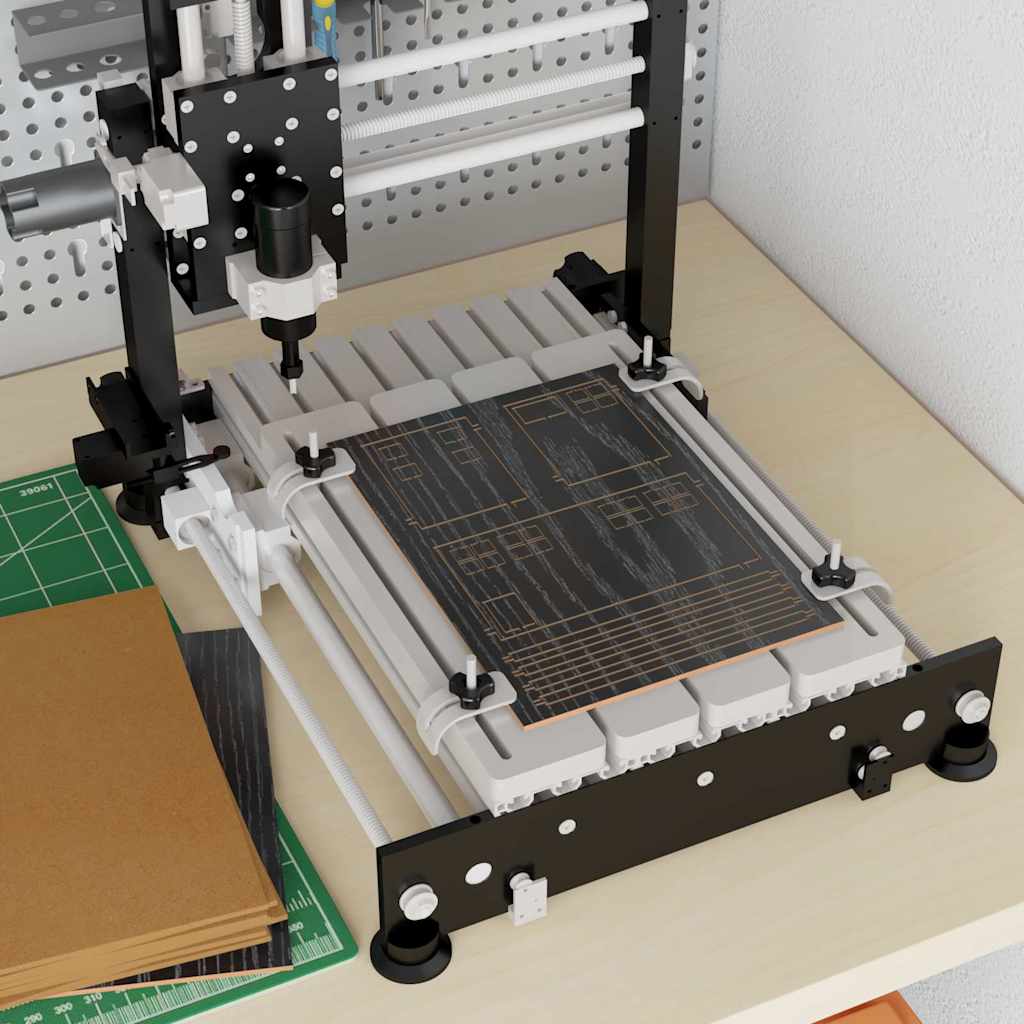 Dekor Panels 50 pcs Sort eg 15 x 21 x 0.27 cm Konstrueret træ