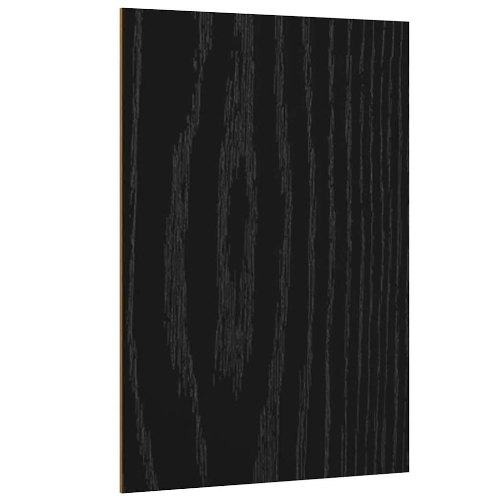 Dekor Panels 150 pcs Sort eg 15 x 21 x 0.27 cm Konstrueret træ