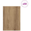 Dekor Panels 50 stk. Artisan Egetræ 15 x 21 x 0.27 cm